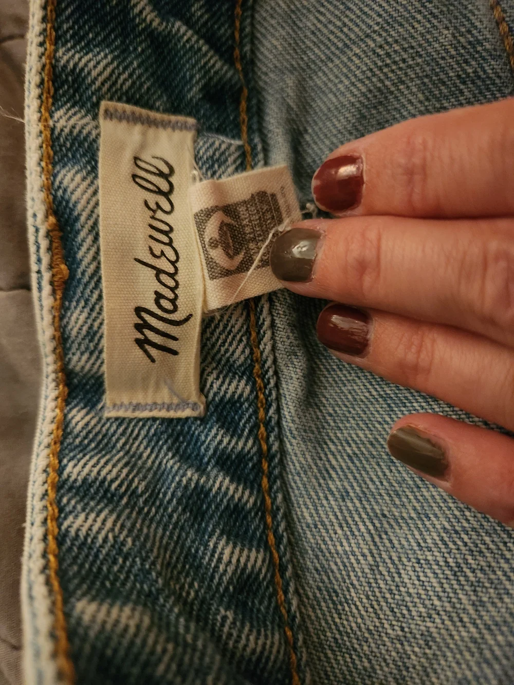 Madewell classic straight